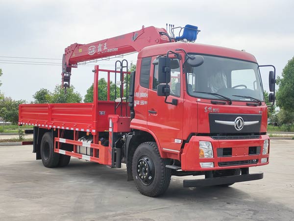 程力威牌CLW5180JSQDDP型隨車起重運(yùn)輸車