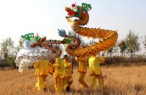 三節(jié)龍·跳鼓